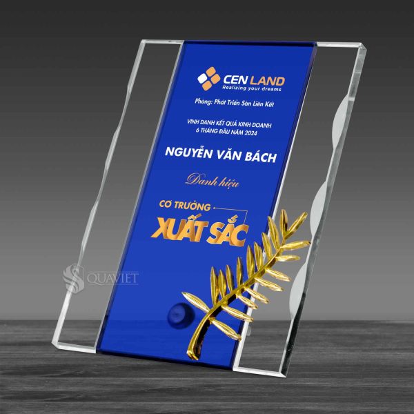 Kỷ niệm chương pha lê – PL-073-4