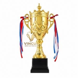 Cúp kim loại mạ Vàng- VCC1005