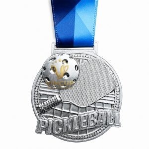 Huy chương kim loại hình vợt Pickleball  - VCH1001 - Ảnh 4