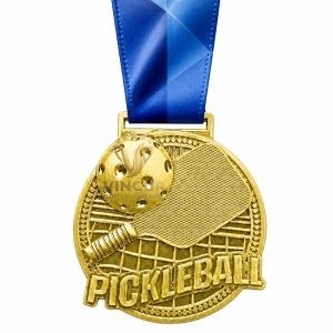 Huy chương kim loại hình vợt Pickleball  - VCH1001 - Ảnh 2