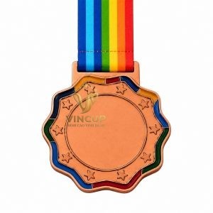 Huy chương kim loại trơn  - VCH1006 - Ảnh 4